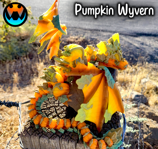 Pumpkin Wyvern Dragon Adult