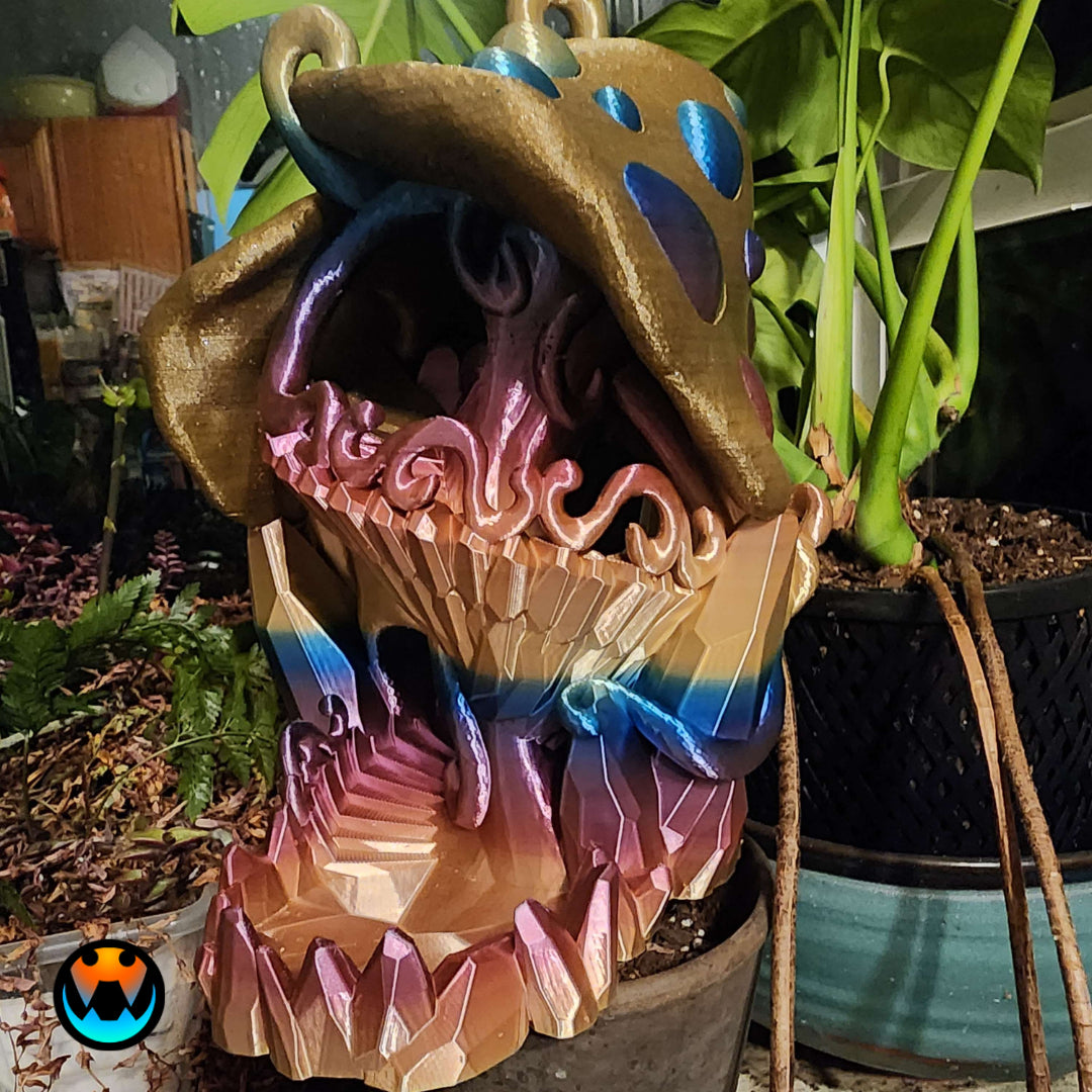 Crystal Mushroom Dice Tower