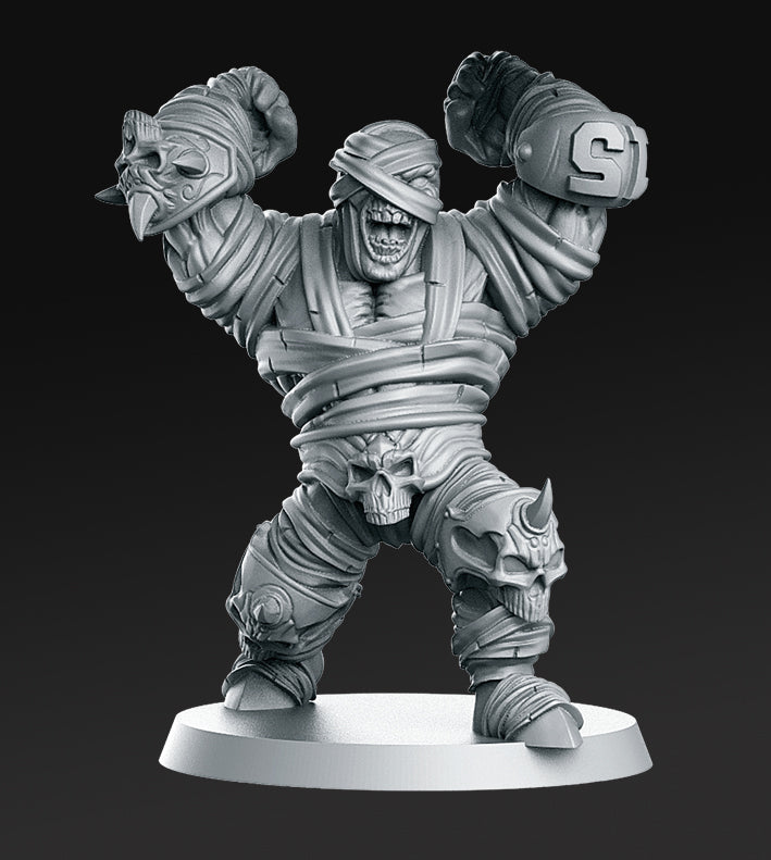 Eternal Mummy 15 - Eternals Team Collection - 3D Resin Print - D&D Pathfinder NPC Miniature