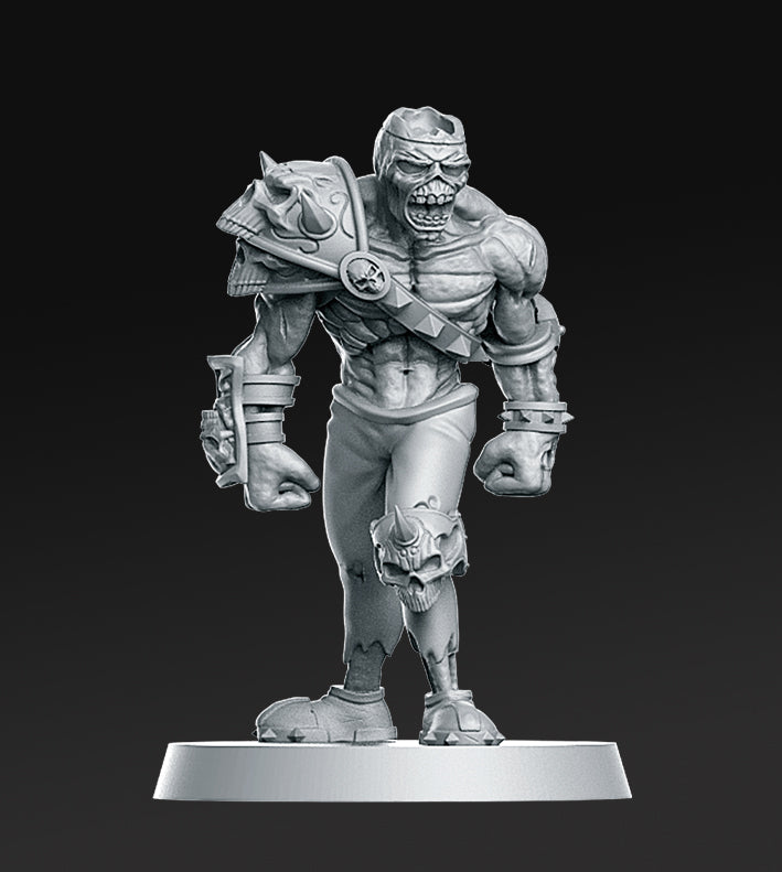 Eternal Zombie 5 - Eternals Team Collection - 3D Resin Print - D&D Pathfinder NPC Miniature