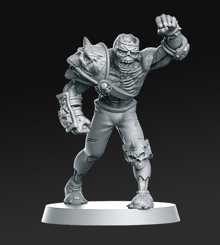 Eternal Zombie 8 - Eternals Team Collection - 3D Resin Print - D&D Pathfinder NPC Miniature