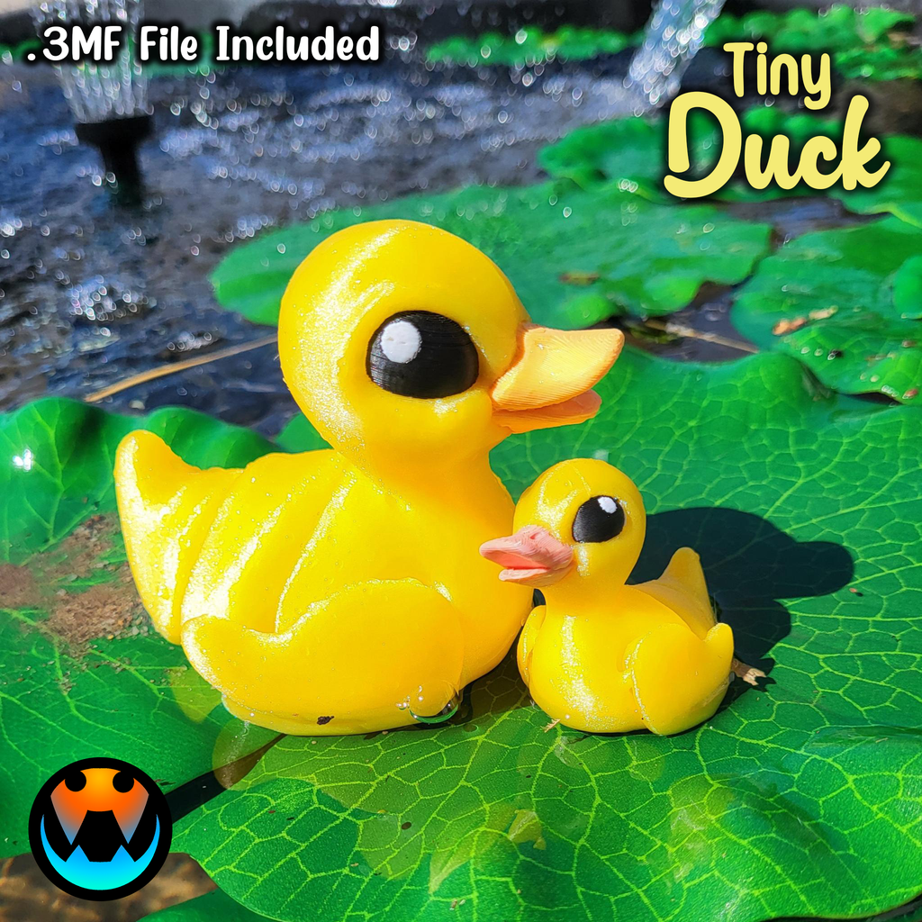 Tiny Duck - 3D Articulated Fidget Toy