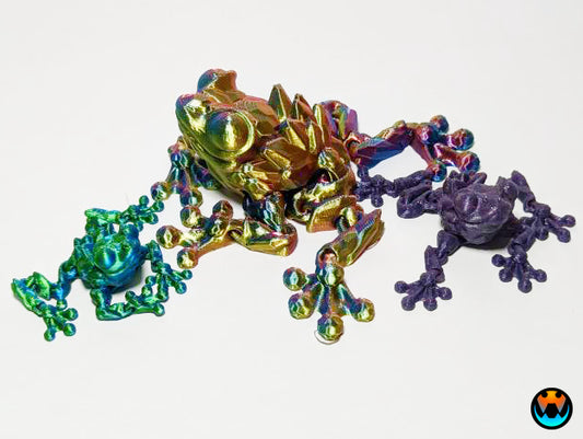 Gemstone Frog