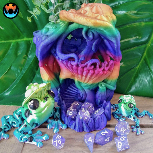 Crystal Mushroom Dice Tower