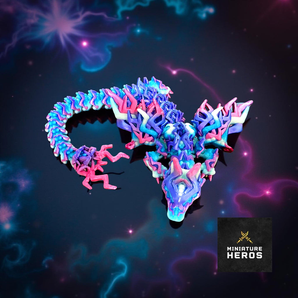 Storm Lightning Dragon - PLA Filament Print
