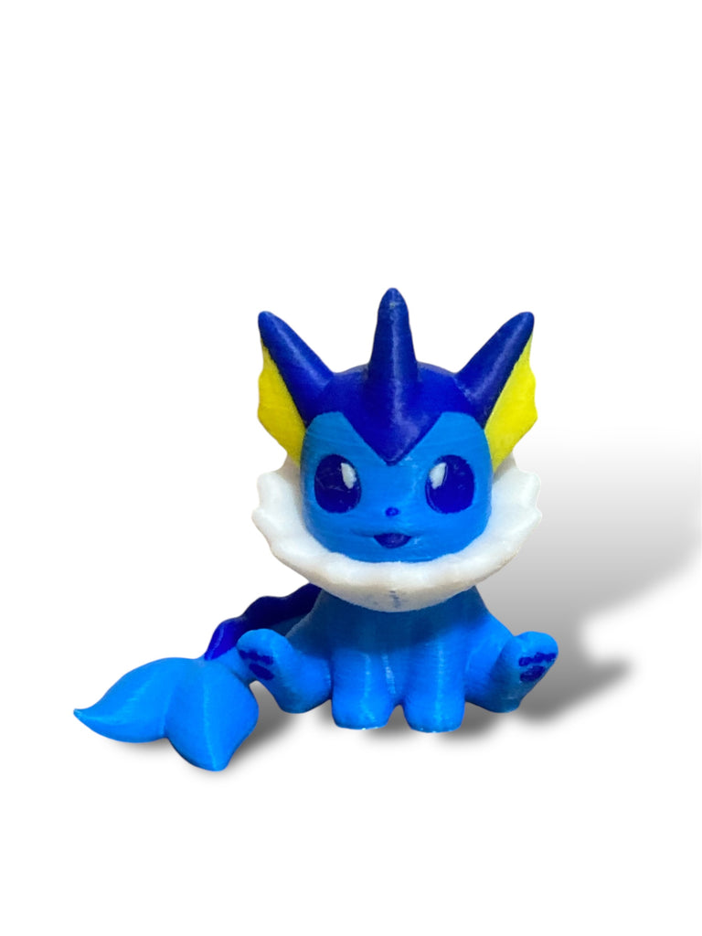 Poke Pals - Vaporeon Evolution - FDM Filament Print