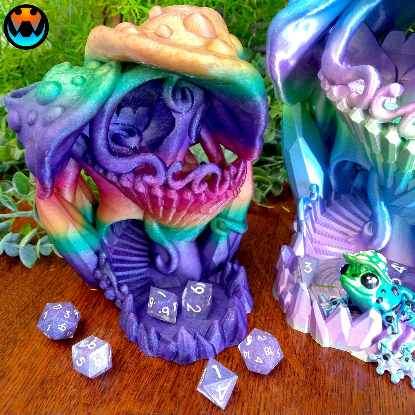 Crystal Mushroom Dice Tower