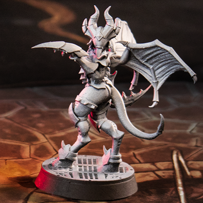 Fiendish Succubus - Demons Gate Collection - 3D Resin Print - D&D Pathfinder NPC Miniature