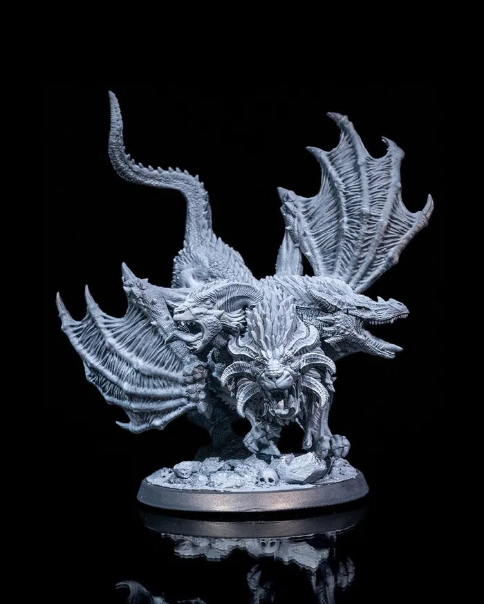 Chimera - Dead End Collection - 3D Resin Print - D&D Pathfinder NPC Miniature