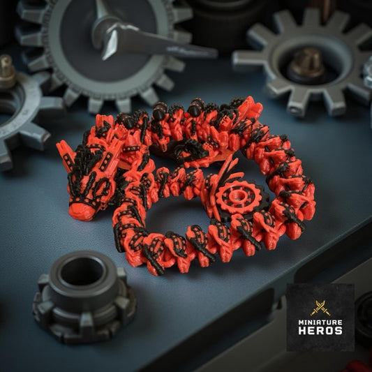 Steampunk Gear Dragon Tadling