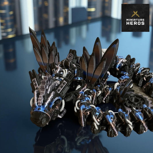 Steampunk Gear Dragon Adult