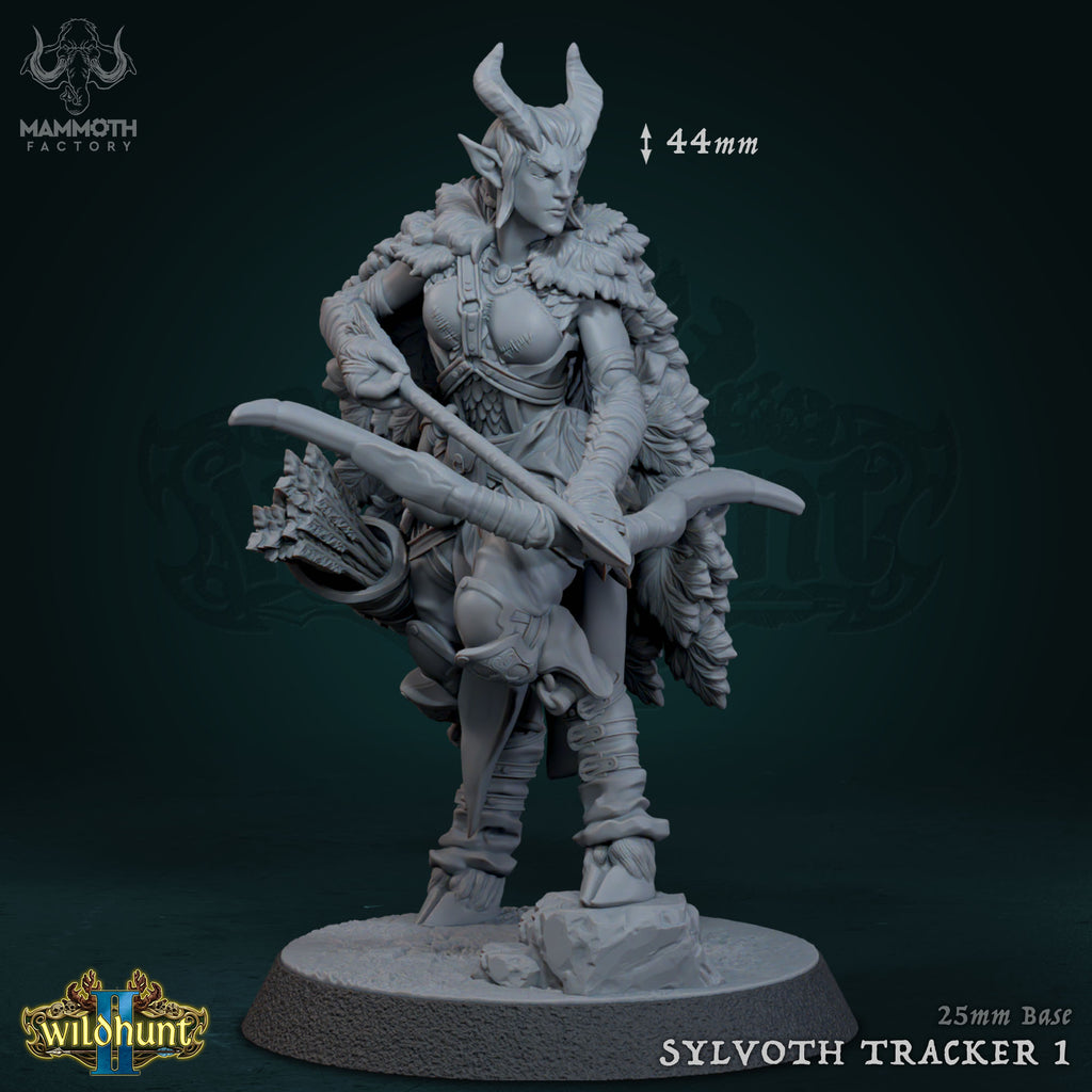Sylvoth Trackers - Wild Hunt 2 Collection - 3D Resin Print - D&D Pathfinder NPC Miniature