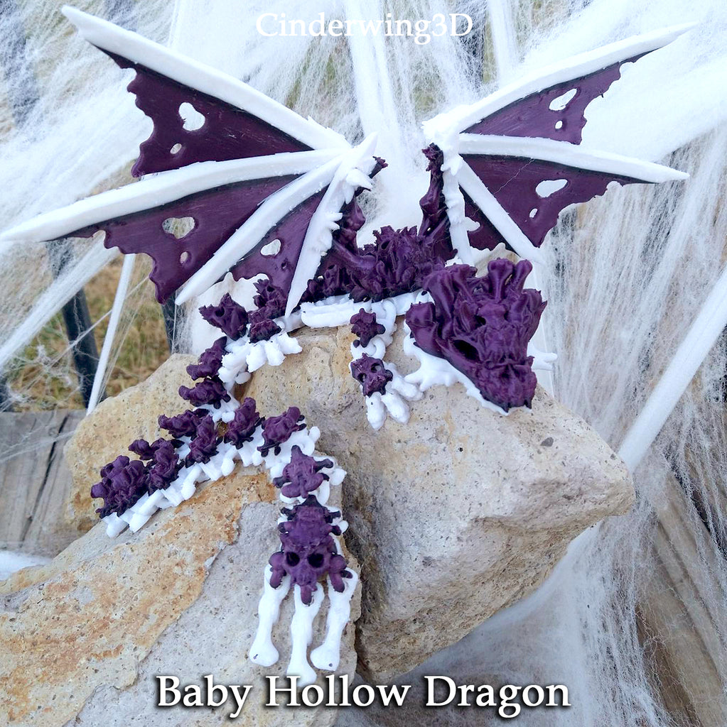 Baby Hollow Dragon - FDM Filament Articulated Flexi