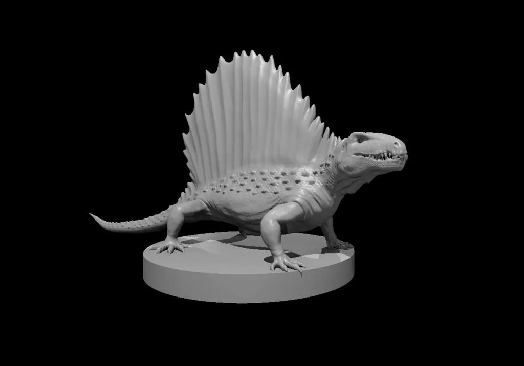 Monster Dinosaur Dimetrodon