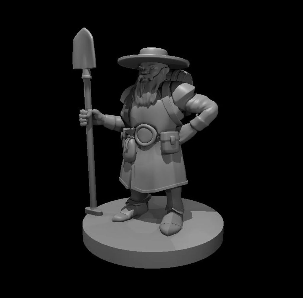 Cleric Dwarf Grave Male