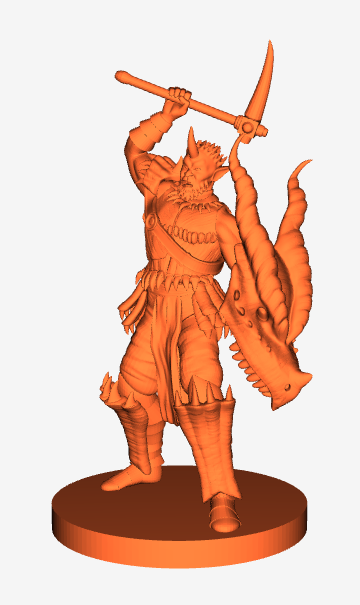 Cleric Hobgoblin of Tiamat