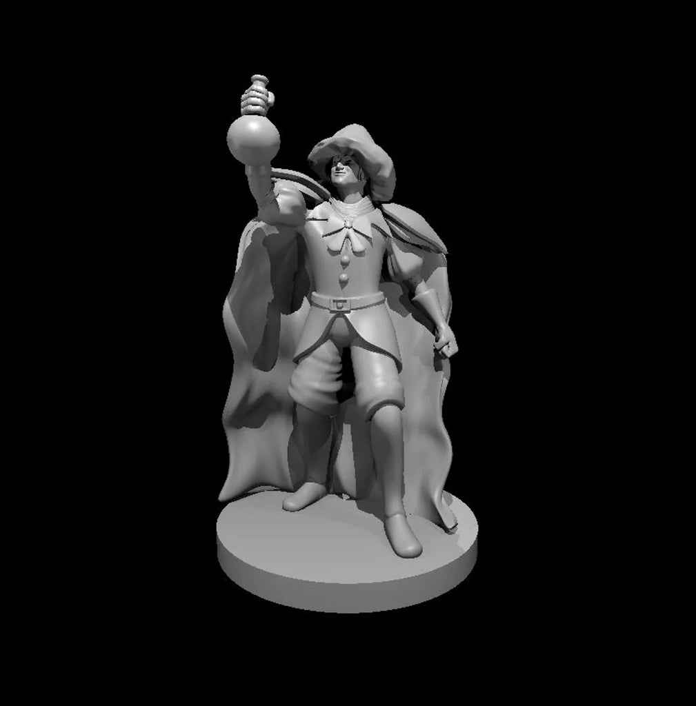 Artificer Alchemist Human Male - 3D Resin Print - D&D Pathfinder NPC Miniature