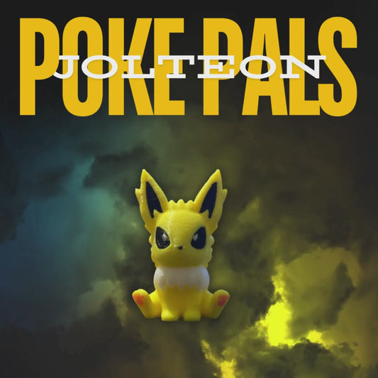 Poke Pals - Jolteon Evolution - FDM Filament Print